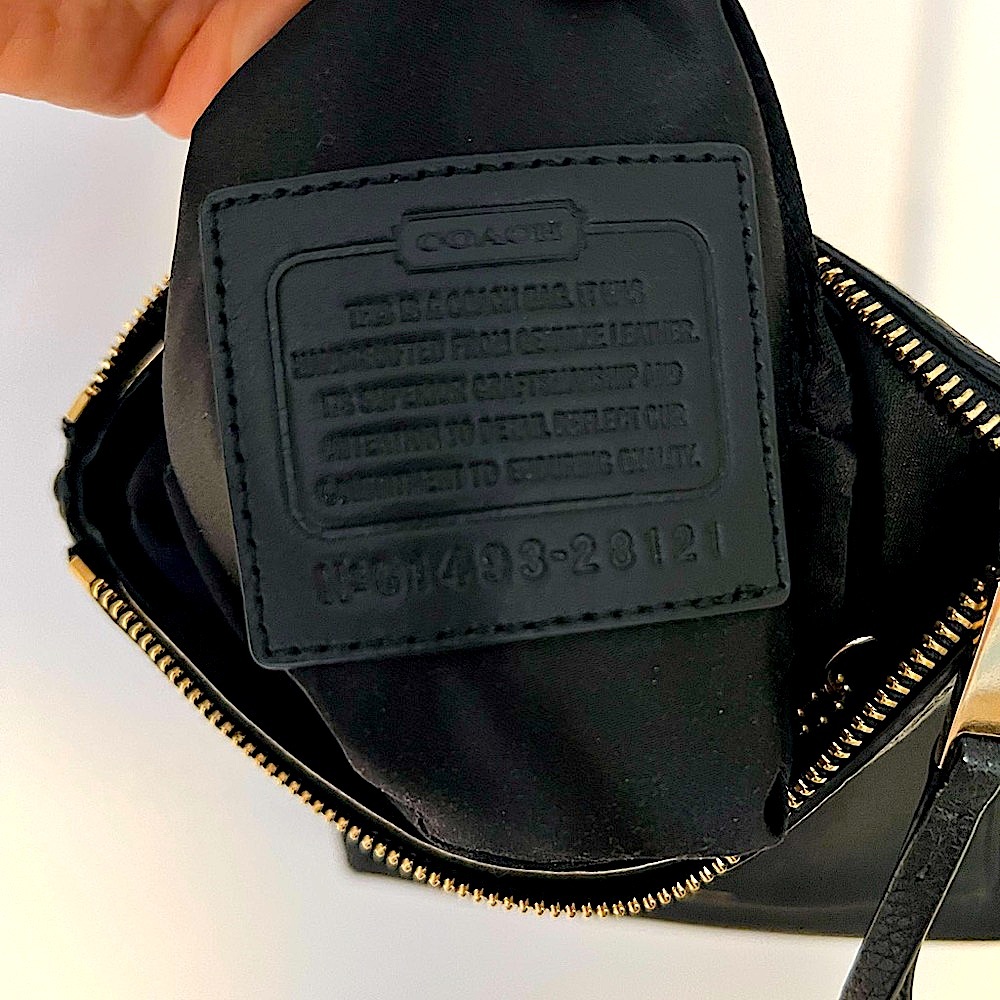Coach Urbane Crossbody Black Pebble Leather - Picture 4 of 13